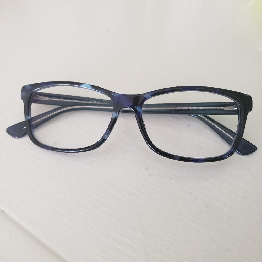 Gucci 3723 HOB 140 Habana blue glasses